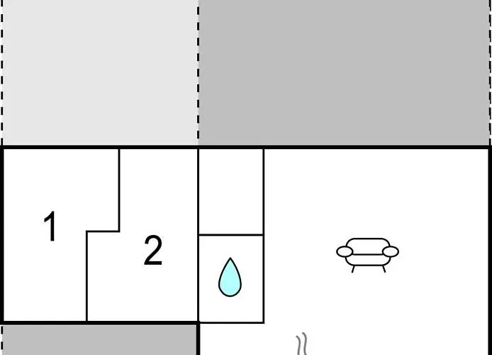 2 Bedroom Lovely In * Hejls